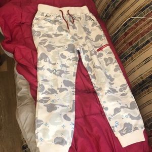 Bape space camo sweats